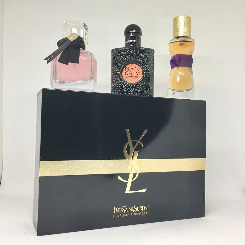 Yves Saint Laurent for women mini perfume gift set YSL women 30ML x 3