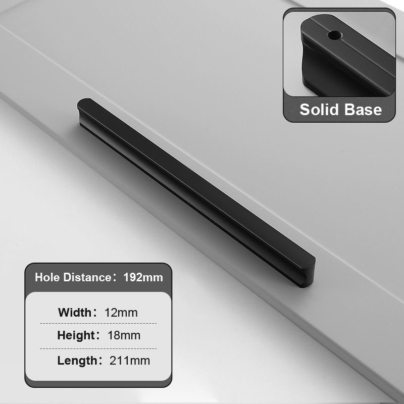 Modern Extended Wardrobe Door Handle Kitchen