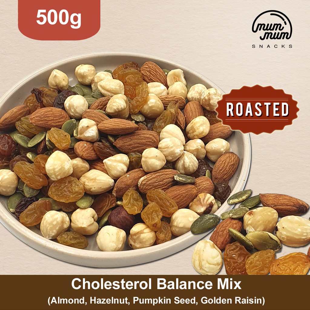 Cholesterol Balance Mix [500g & 1kg] Almond, Hazelnut, Pumpkin Seed