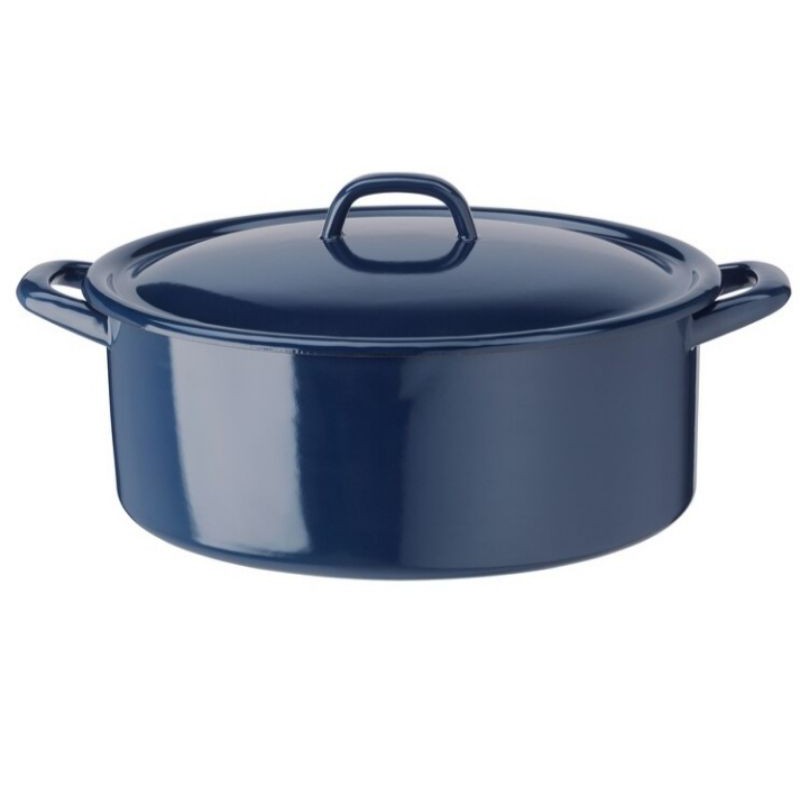 RESTOCKED IKEA Vardagen Enamel Steel Pot 5 litre Shopee Malaysia