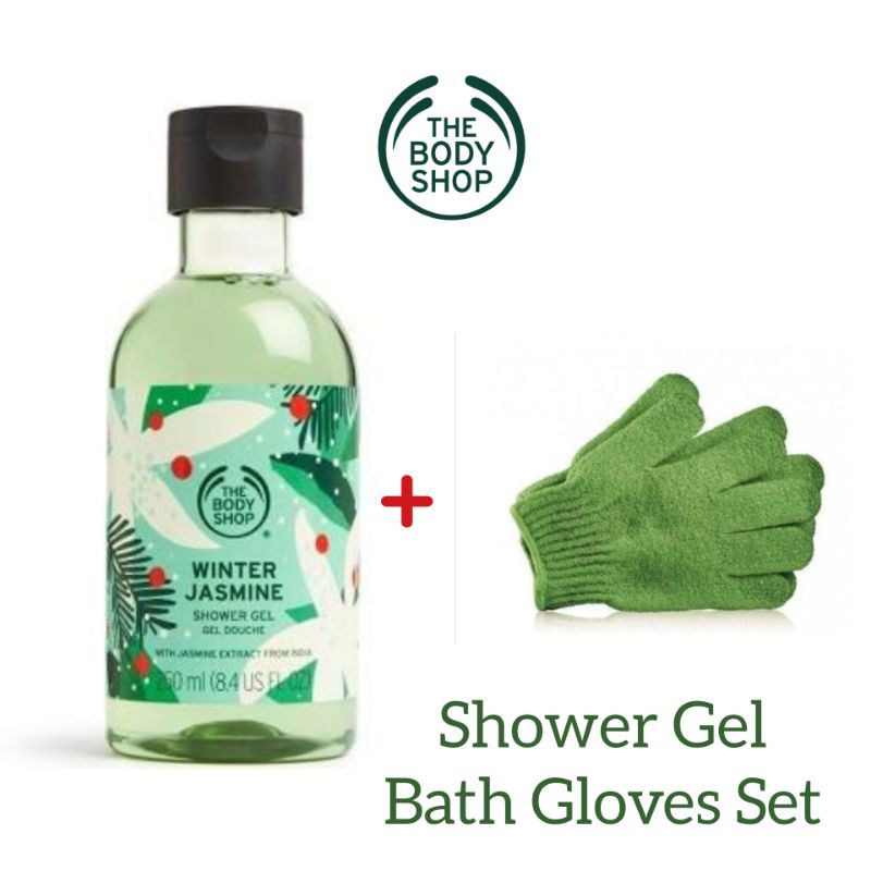 THE BODY SHOP Winter Jasmine Duo Bath Gift Set Shopee Malaysia