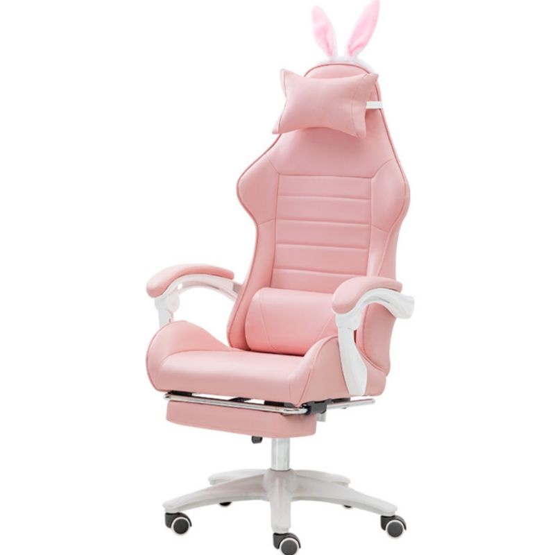 PINK Pastel Gaming Chair Rabbit Gaming Yellow Mint Purple Pink Gaming