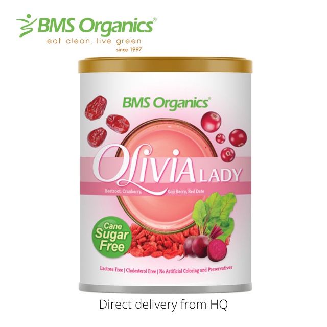 BMS Organics Olivia Lady Oatmilk (700g) [Cane Sugar Free] Shopee