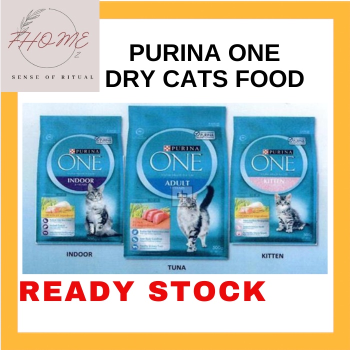 PURINA ONE Dry Cat Food Pack 500g Shopee Malaysia
