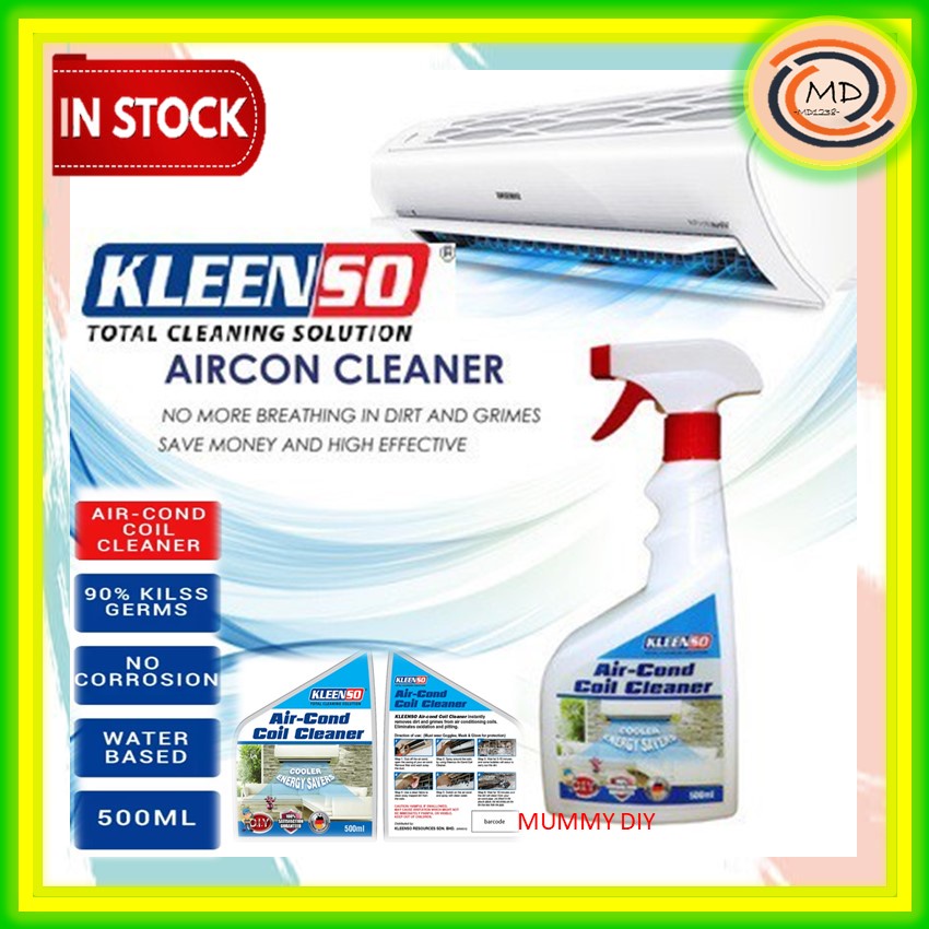 KLEENSO AIRCOND COIL CLEANER(500ML) Shopee Malaysia
