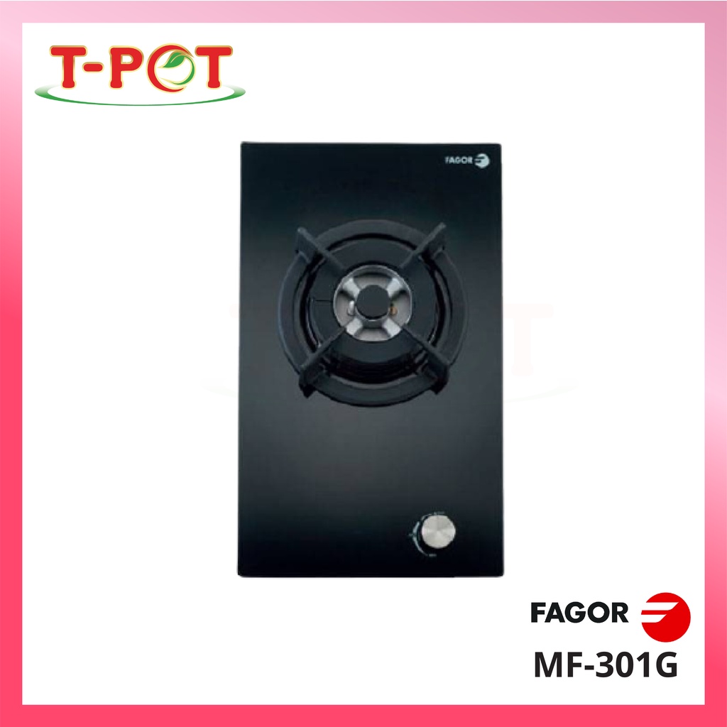 FAGOR 1 BURNER GLASS GAS HOB MF301G Shopee Malaysia