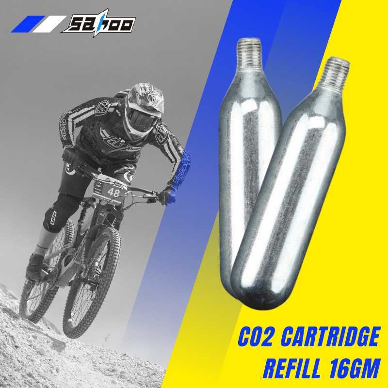 🔥Ready Stock🔥CO2 Cartridge Refill Gas Cylinder Bike Inflator Cartridge