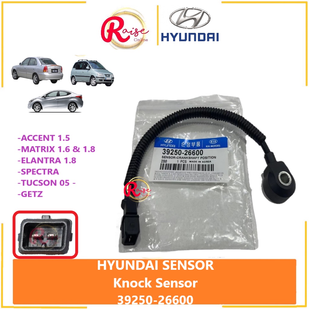 HYUNDAI KNOCK SENSOR (3925026600) MATRIX 1.6/1.8 ACCENT 1.5 GETZ