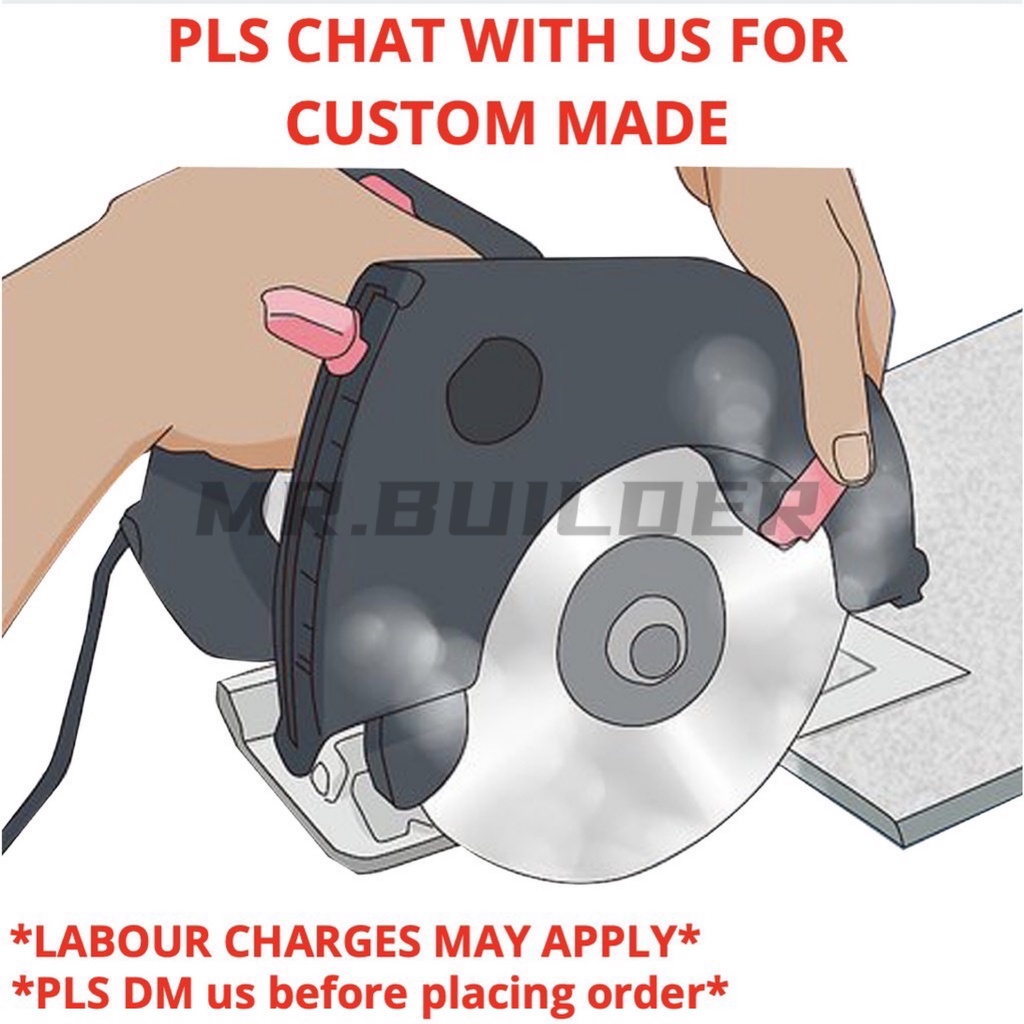 MR.BUILDER Cutting Charges Labour Charge Upah Potong Plywood Wood