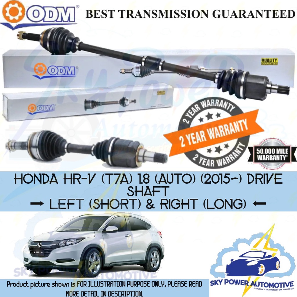 HONDA HR-V HRV T7A 1.8 (2015~) ( AUTO ) ODM DRIVE SHAFT ( LEFT & RIGHT