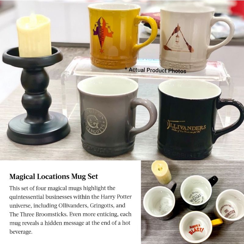 [Ready Stock] Le Creuset Harry Potter Hogwarts Magical Collection Set