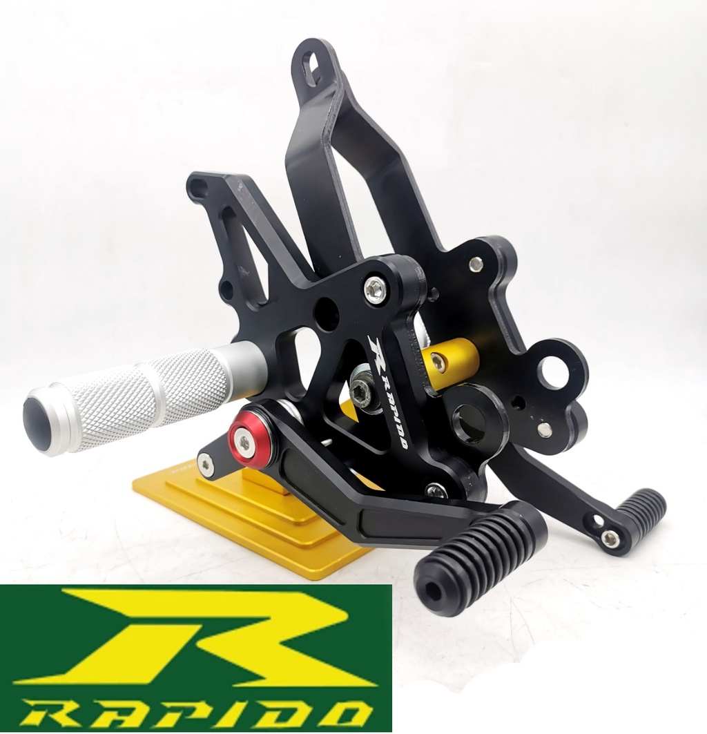 Single Footrest RAPIDO Front Footrest Racing Yamaha LC135 V8 Motor