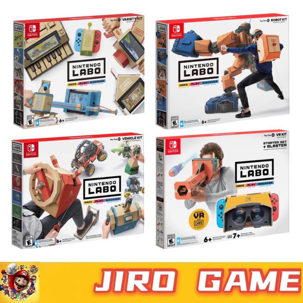 NSW Nintendo Switch Labo Vr Kit / Labo Variety Kit / Labo Robot Kit