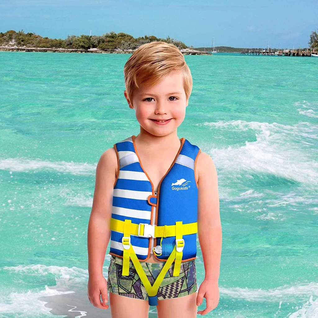 Gogokids Holiday Sale Kds Life jacket Swimming Vest Adjustable Buoyant