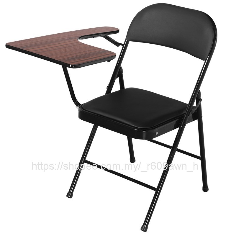 Training chair with writing board, folding table and chair, writing