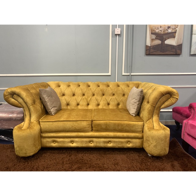 CHESTERFIELD SOFA 2 SEATER Shopee Malaysia