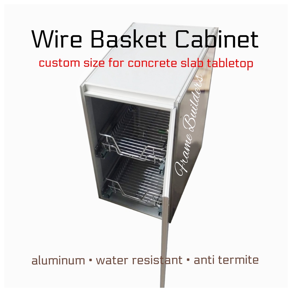 Wire Basket wire Basket Under Slab Tabletop
