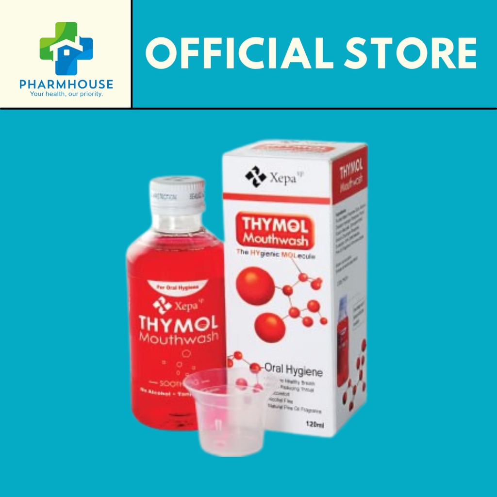 THYMOL GARGLE MOUTHWASH 120ML (RELIEVES SORE THROAT) Shopee Malaysia