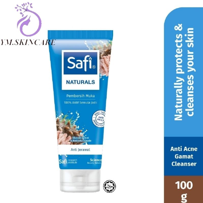 Safi Naturals Penyegar Kulit Sari Mentimun & Aloe Vera 100ml/Pelembap