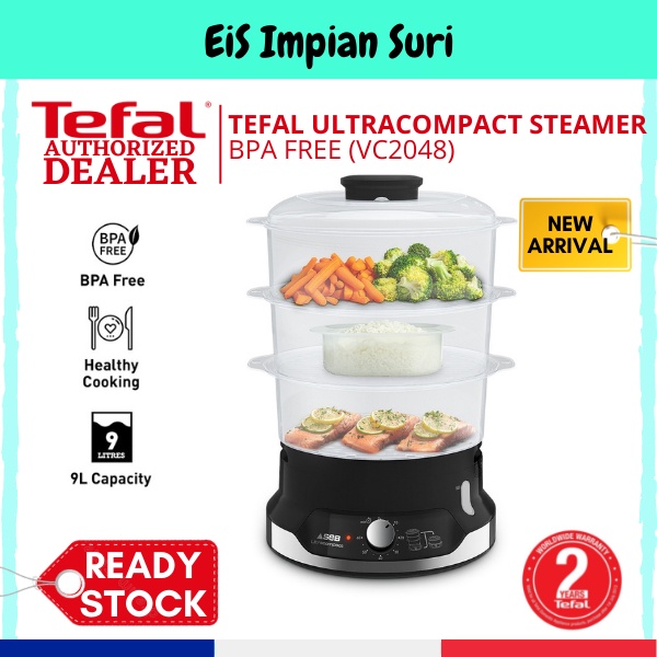 (Ready Stock!!) Tefal Food Steamer BPA Free (VC2048