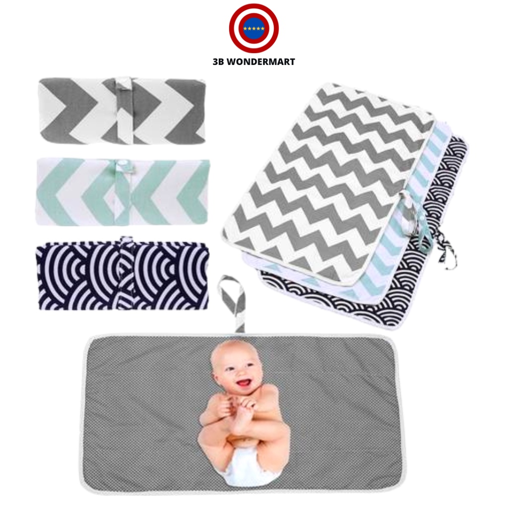 Waterproof Diaper Changing Mat Baby Care Travel Nappy Change Floor Play