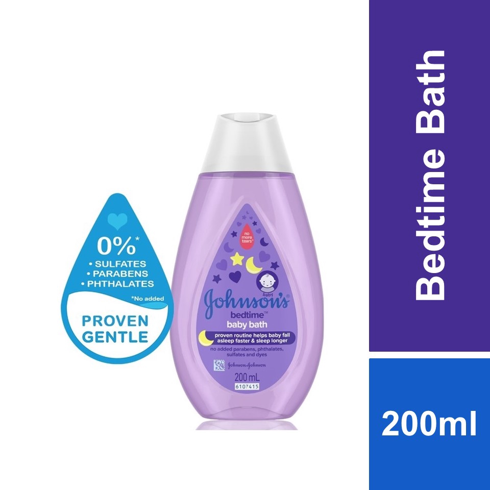 Johnson's Baby Bedtime Baby Bath 200ml Shopee Malaysia
