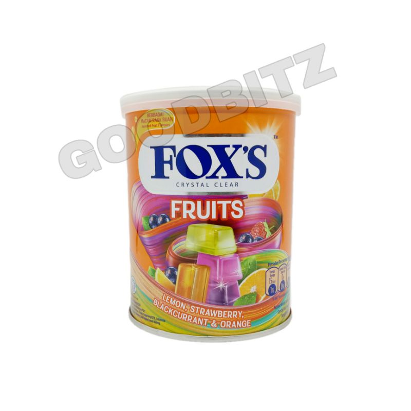 Halal Indonesia Fox's Crystal Clear Candy Tin 180g (Gula Gula Fox's