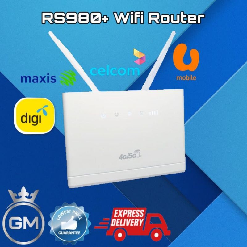 Unlimited Wifi Router RS980+ Modified Modem New Model Modem Wifi Router