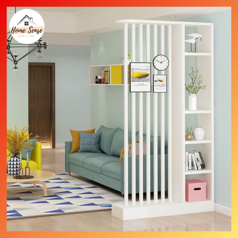 Partition Divider Wall Display Rack Bookshelf Partition