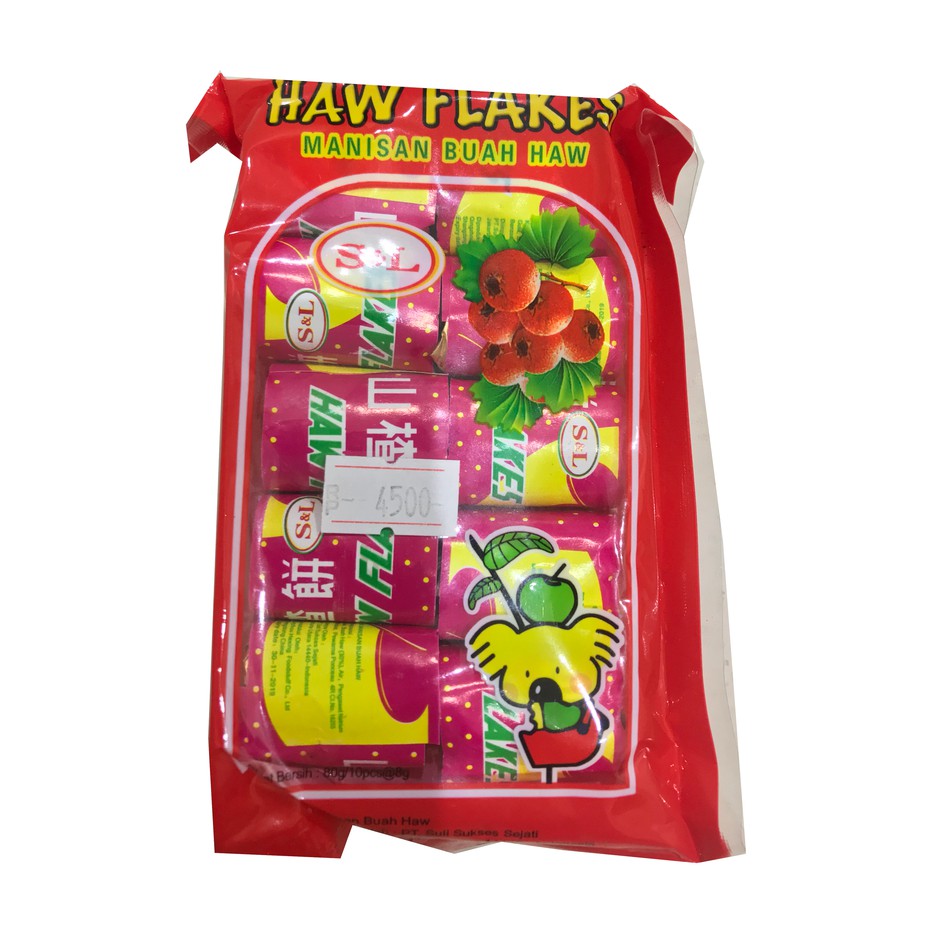 Haw FLAKES HAW Candied Fruit HAW 80G Shopee Malaysia