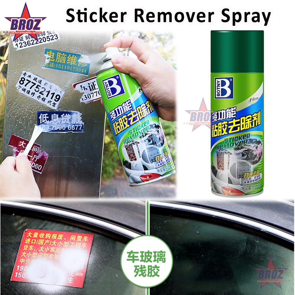 BOTNY Sticker Remover 👍🏻 Adhesive Cleaning Car Glue DoubleSided