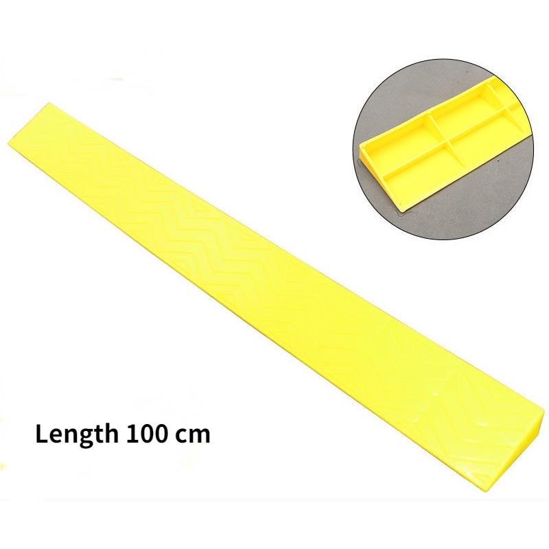 Indoor Ramp Mat/Uphill Mat Wheelchair Plastic Door Threshold Step Ramp Mat Household Indoor