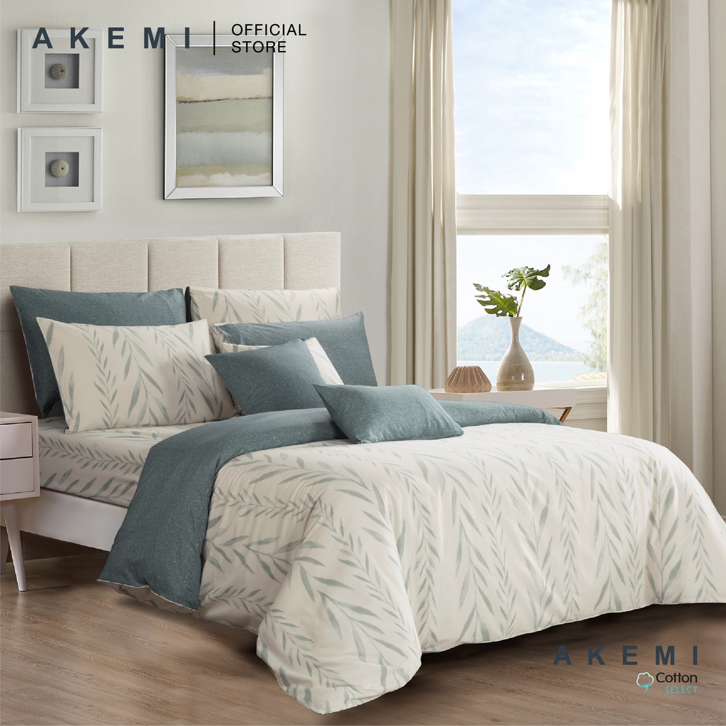 AKEMI Adore Cotton Select Fitted Bedsheet Set 730TC Bevie (King/Queen