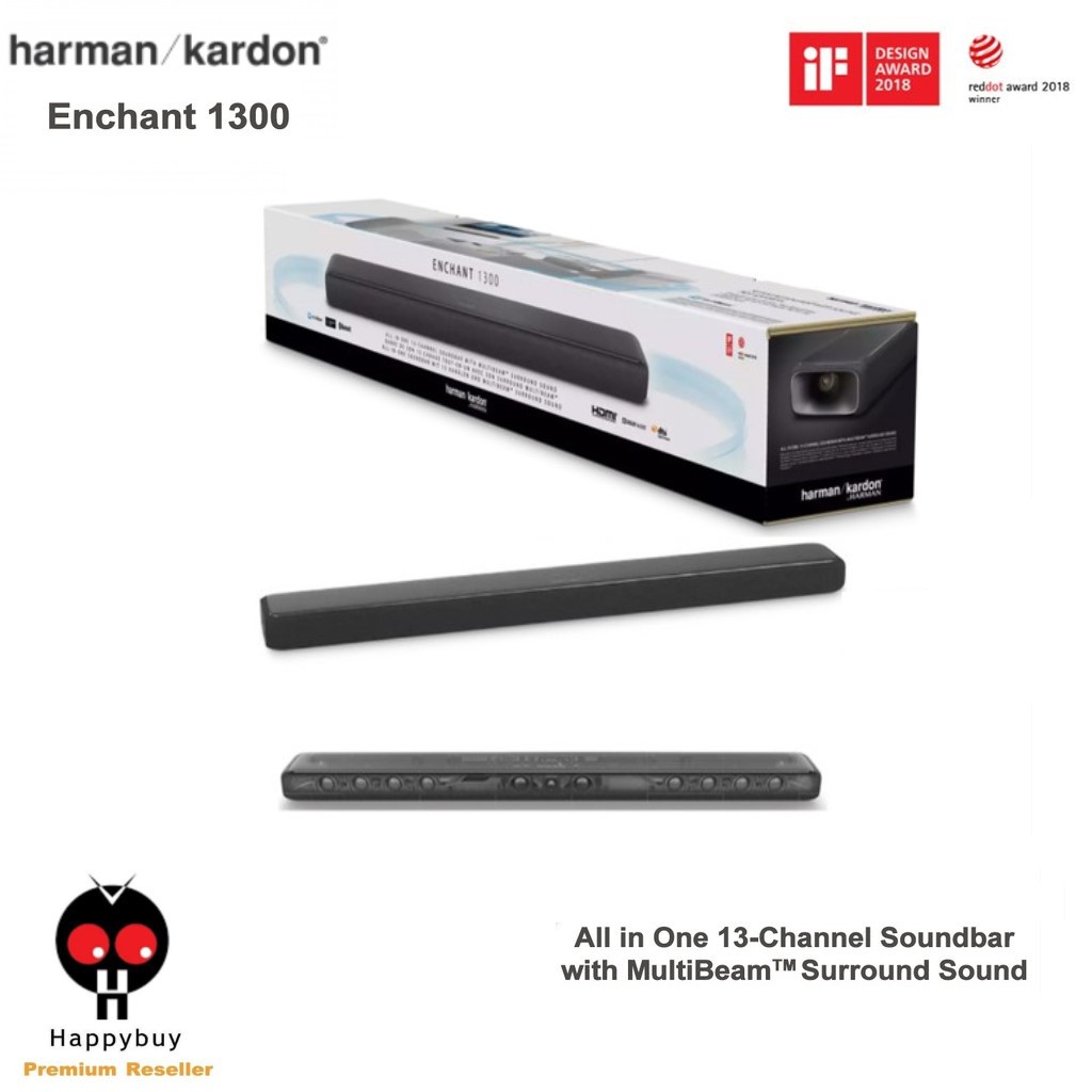 (MY Original) Harman Kardon Enchant 1300 All In One 13Channel Soundbar with Multibeam Surround