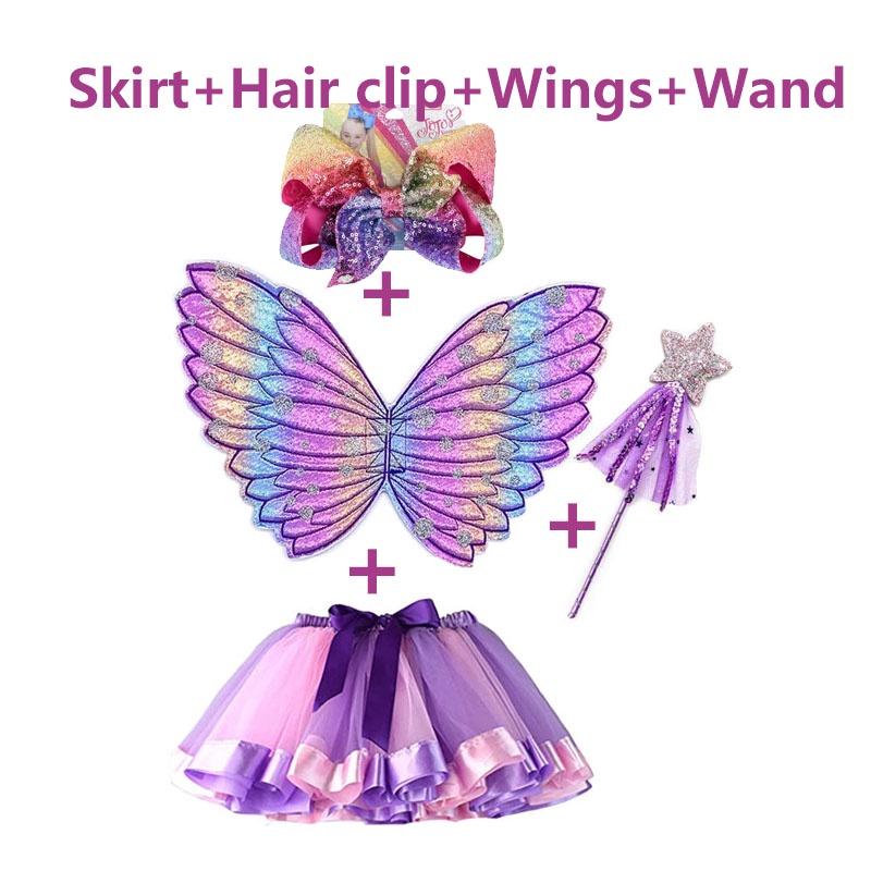 Angel Costume for Baby Girl 310 Years Fairy Wings Costume Photo Shoot