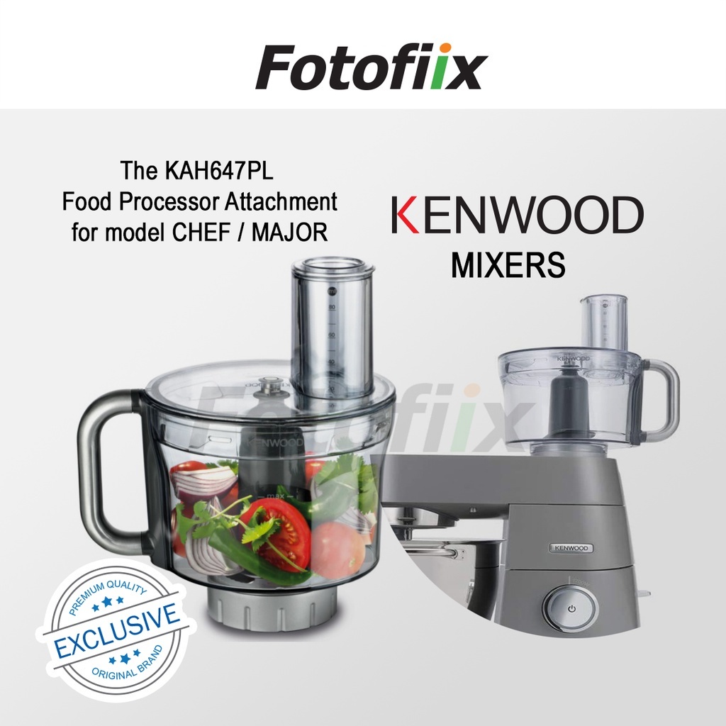 KENWOOD Mixer The [ KAH647PL ] Food Processor Attachment for model CHEF / MAJOR Shopee Malaysia
