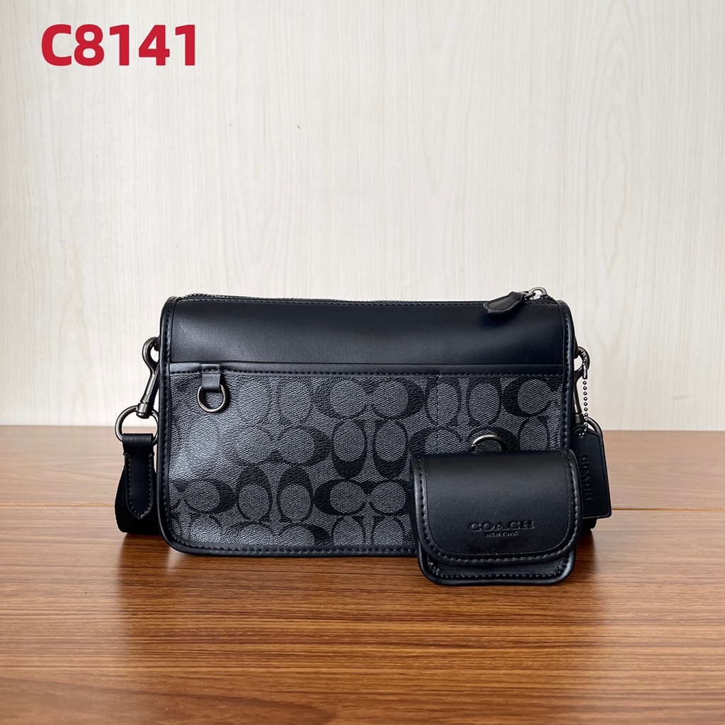 Coach HERITAGE CROSSBODY SIGNATURE BLACKSLING BAG COACHCOACH BAG