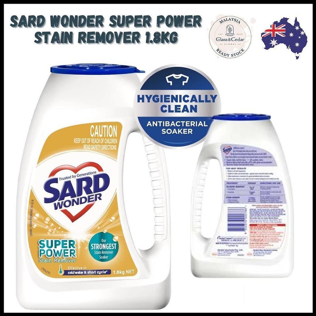 SARD WONDER Super Power Stain Remover Powder Shopee Malaysia
