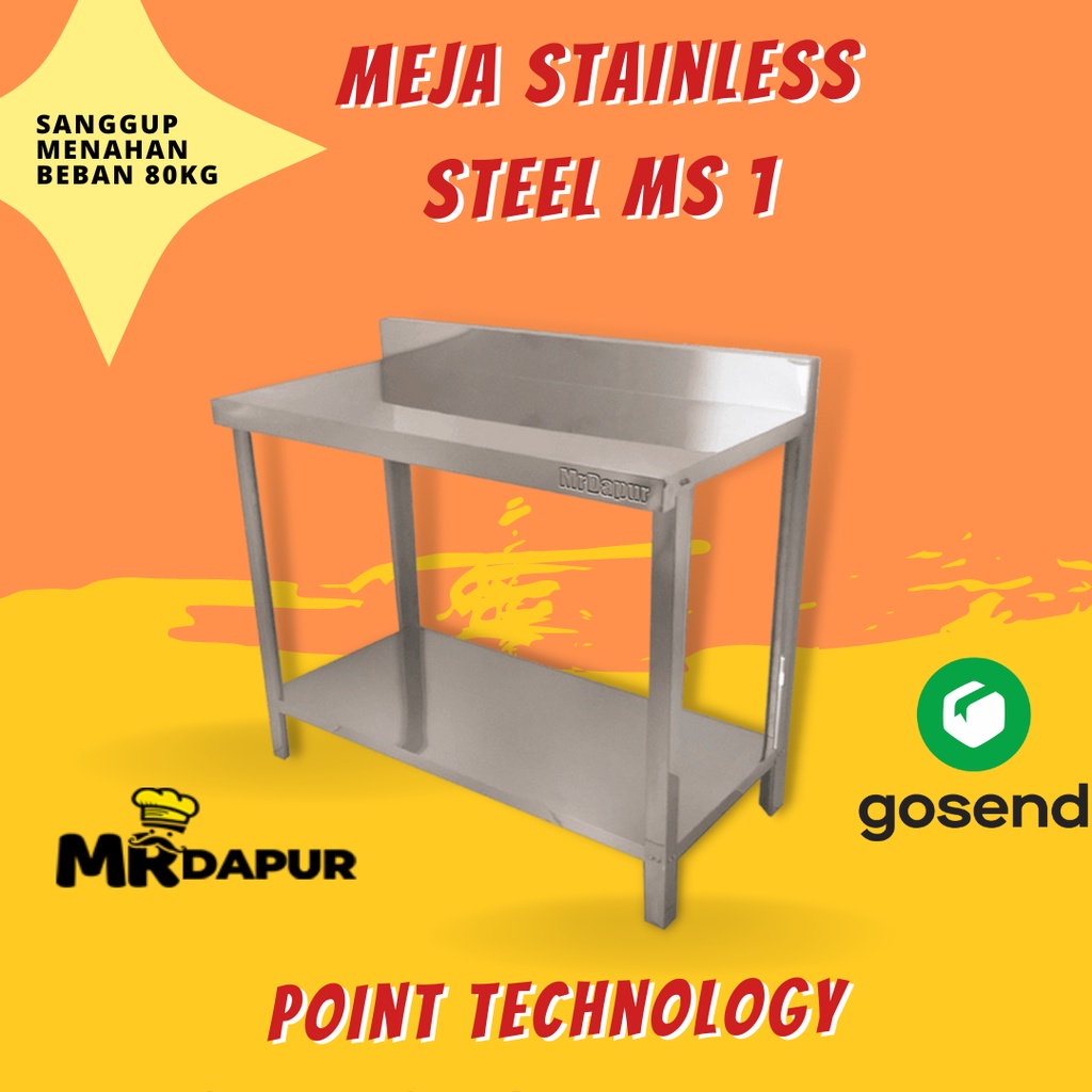 Ms 1. Stainless Steel Kitchen Table Shopee Malaysia