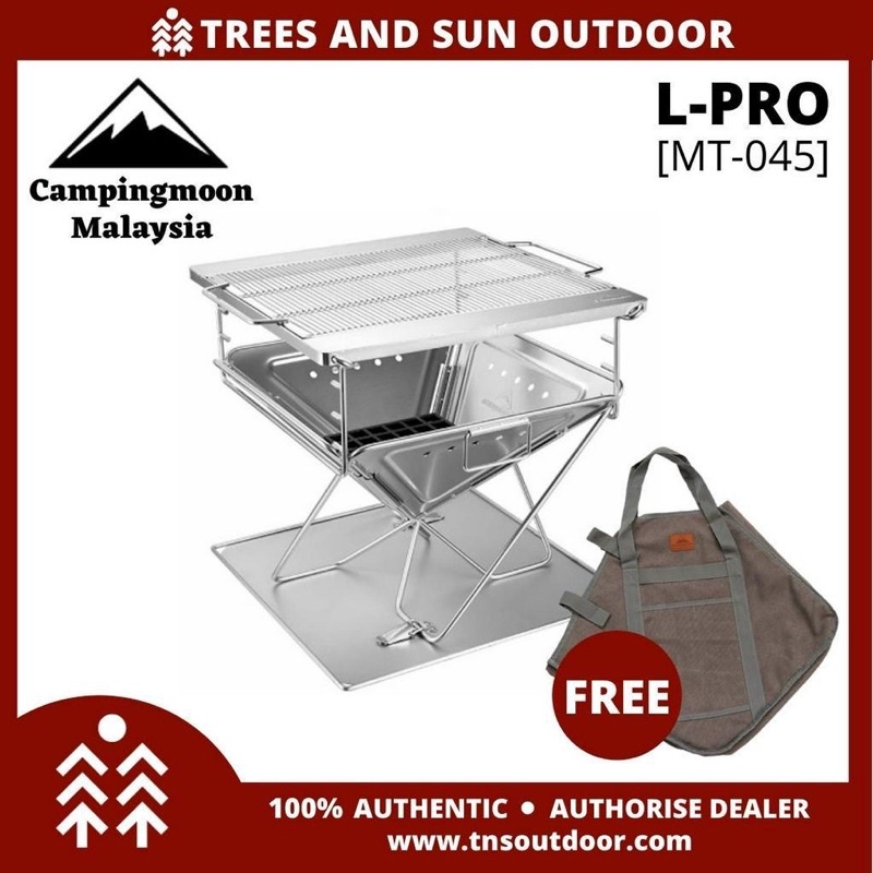 Campingmoon MT045 LPRO Stove Extra Large BBQ Stove Portable Camping
