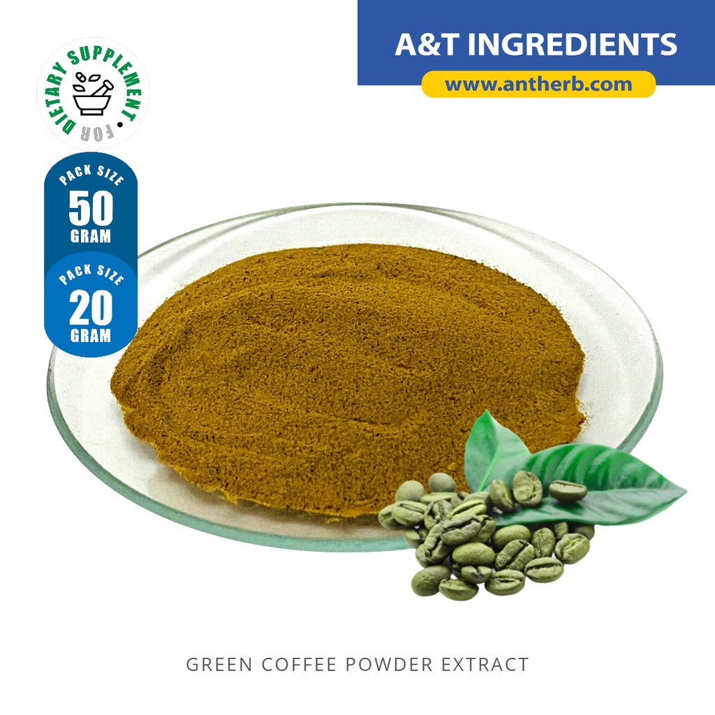[20g/50g] Green Coffee Powder Extract / Serbuk Ekstrak Kopi Hijau