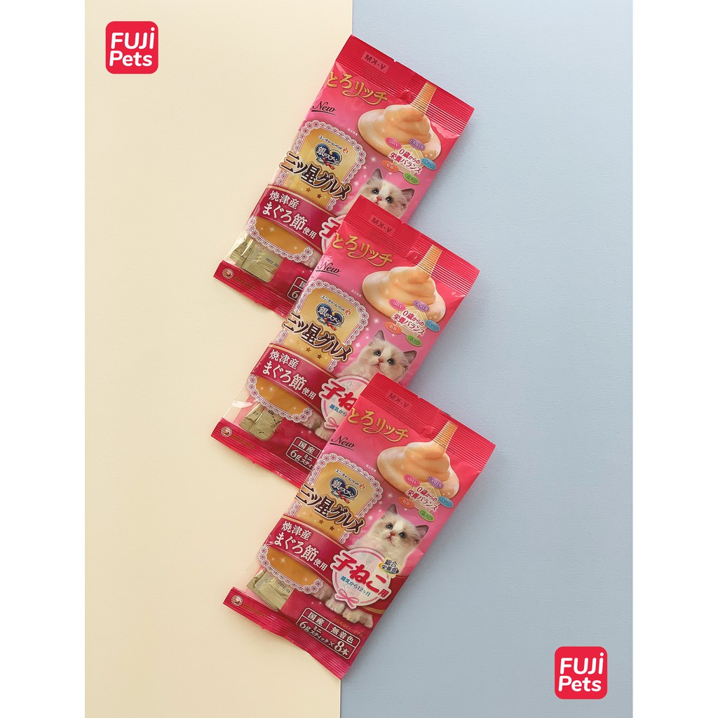 Unicharm Japan Kitten wet food with Tuna 48g(6gx8) Shopee Malaysia