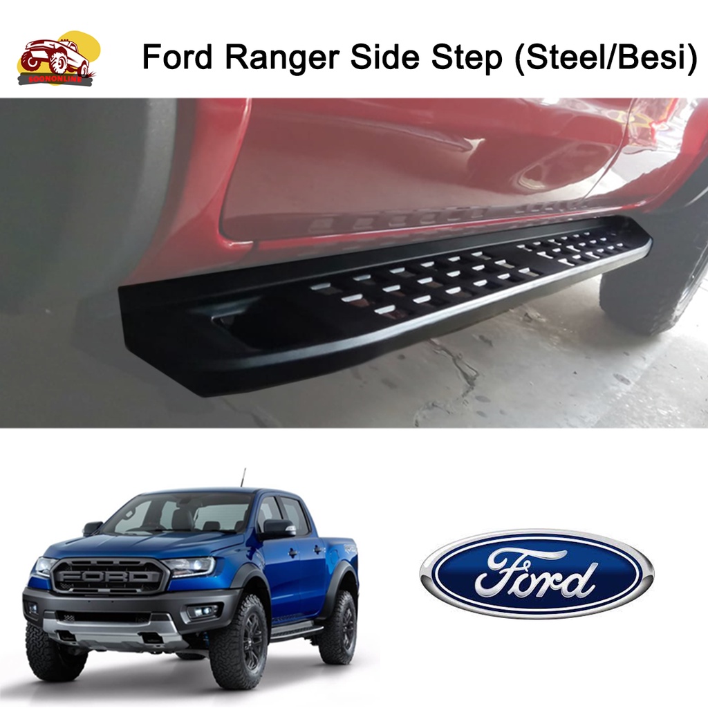 Ford Ranger Side Step Besi/ Ranger Running Board Raptor Steel Besi