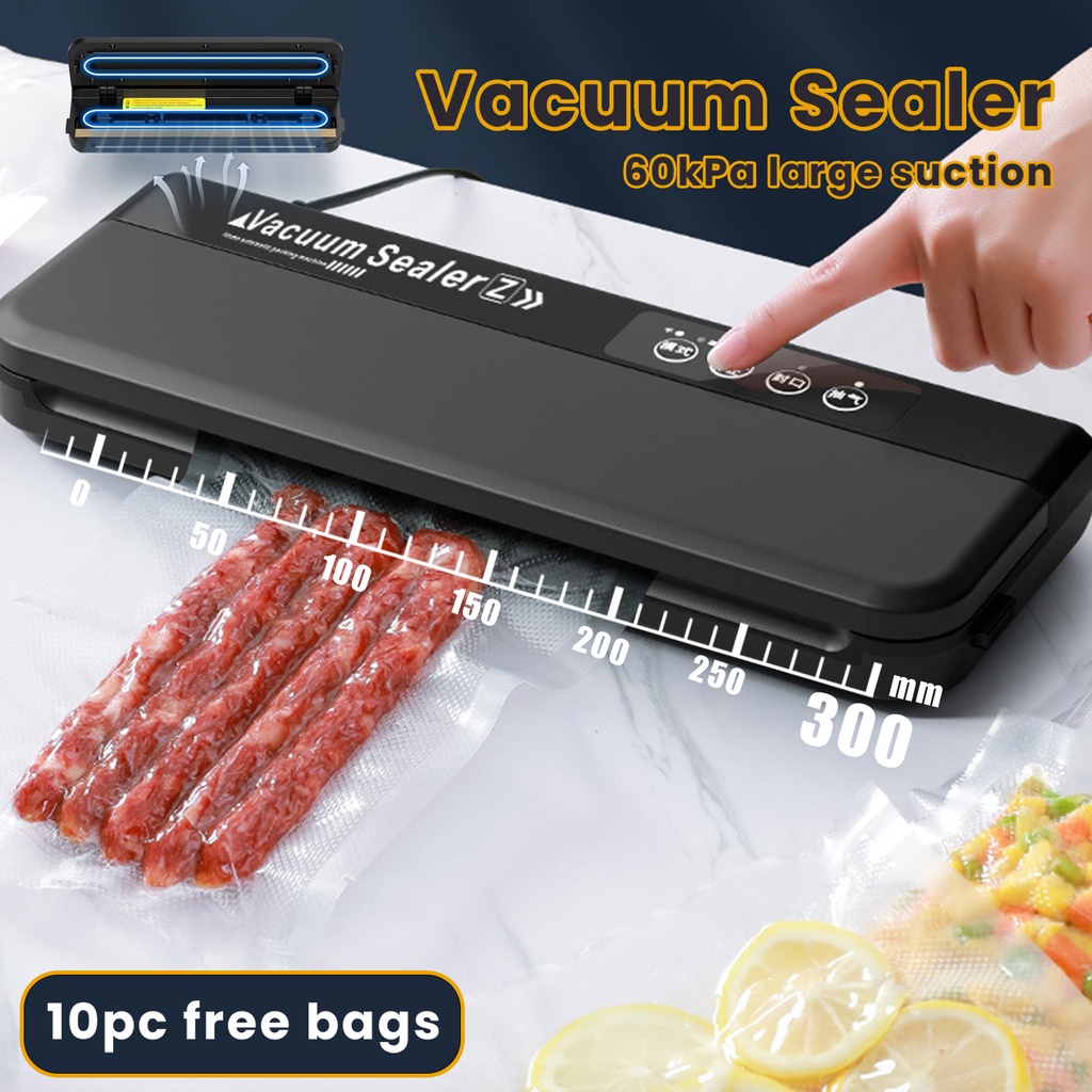 【24H ship】Vacuum Sealer Machine Automatic Portable Vacuum Sealing Food