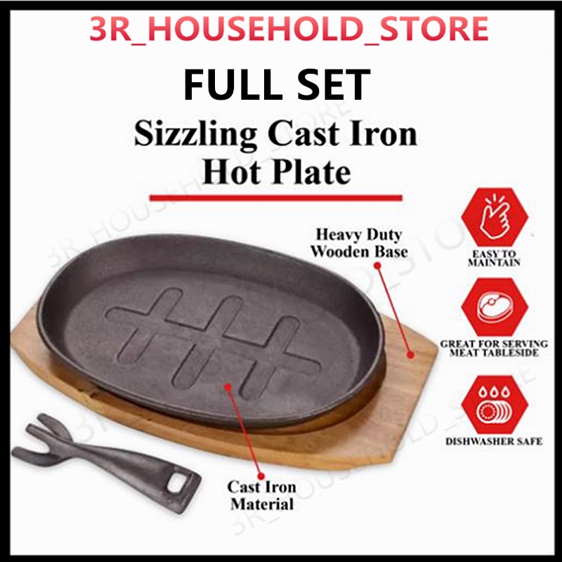 Sizzling Cast Iron Hot Plate / Sizzling Plate / Sizzling Mee Plate