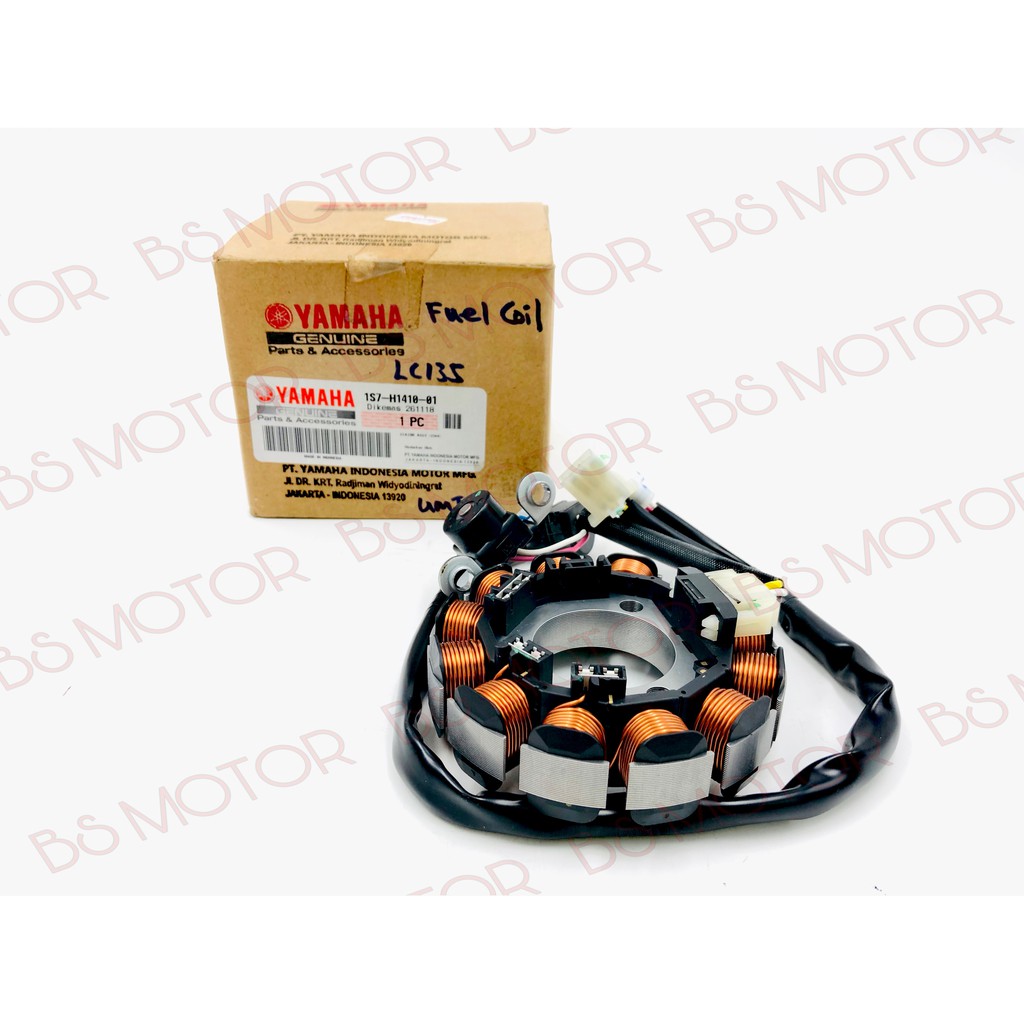 ( ORIGINAL ) YAMAHA LC135 STATOR ASSY SET, FIELD COIL LC135 COIL