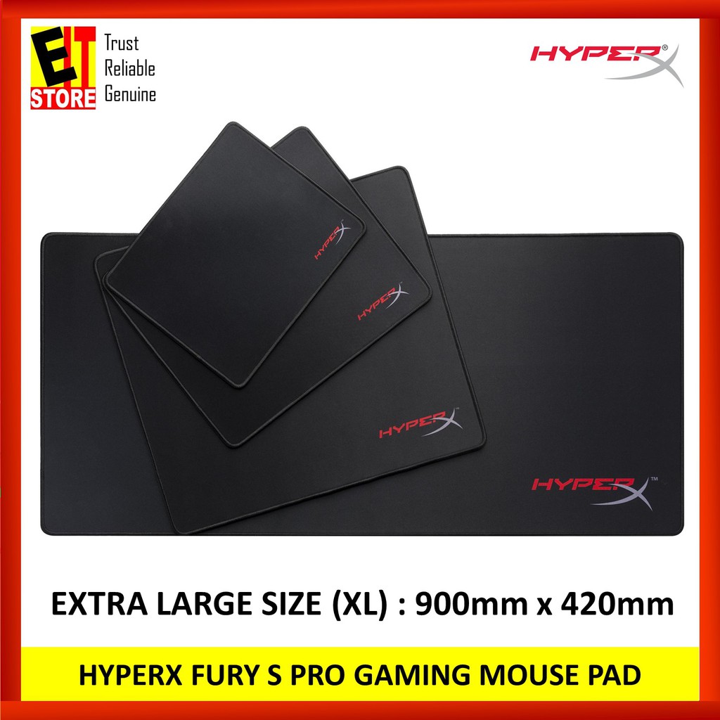 HYPERX FURY S PRO GAMING MOUSE PAD (EXTRA LARGE) 900mm (HXMPFSXL) Shopee Malaysia