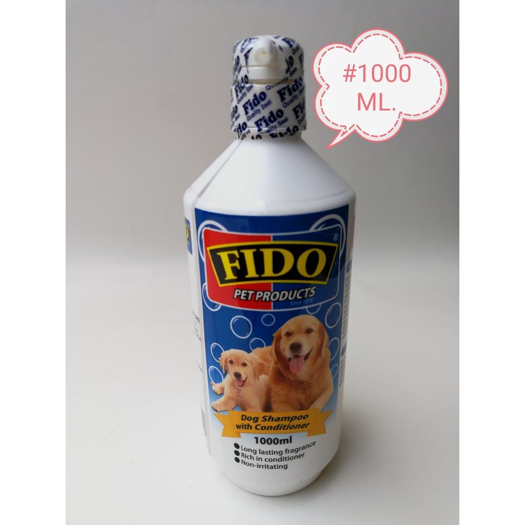 Fido Dog Puppy Shampoo Conditioner 1Litre Syampu Konditioner Anjing Shopee Malaysia