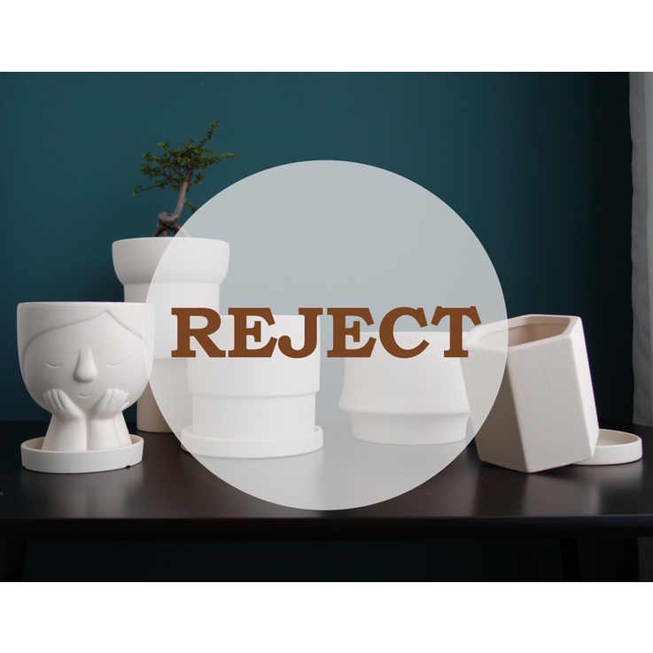 [REJECT] Nordic Artistic Beige Terracotta Clay Plant Pot Flower Pots