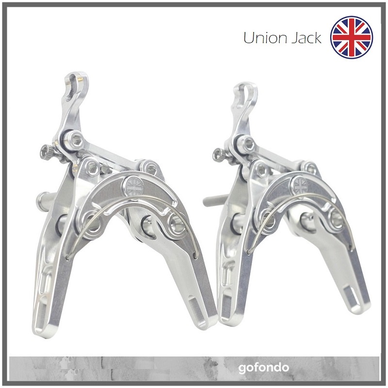 Union Jack CNC Brake Caliper Set for Trifold Folding Bicycle Shopee Malaysia